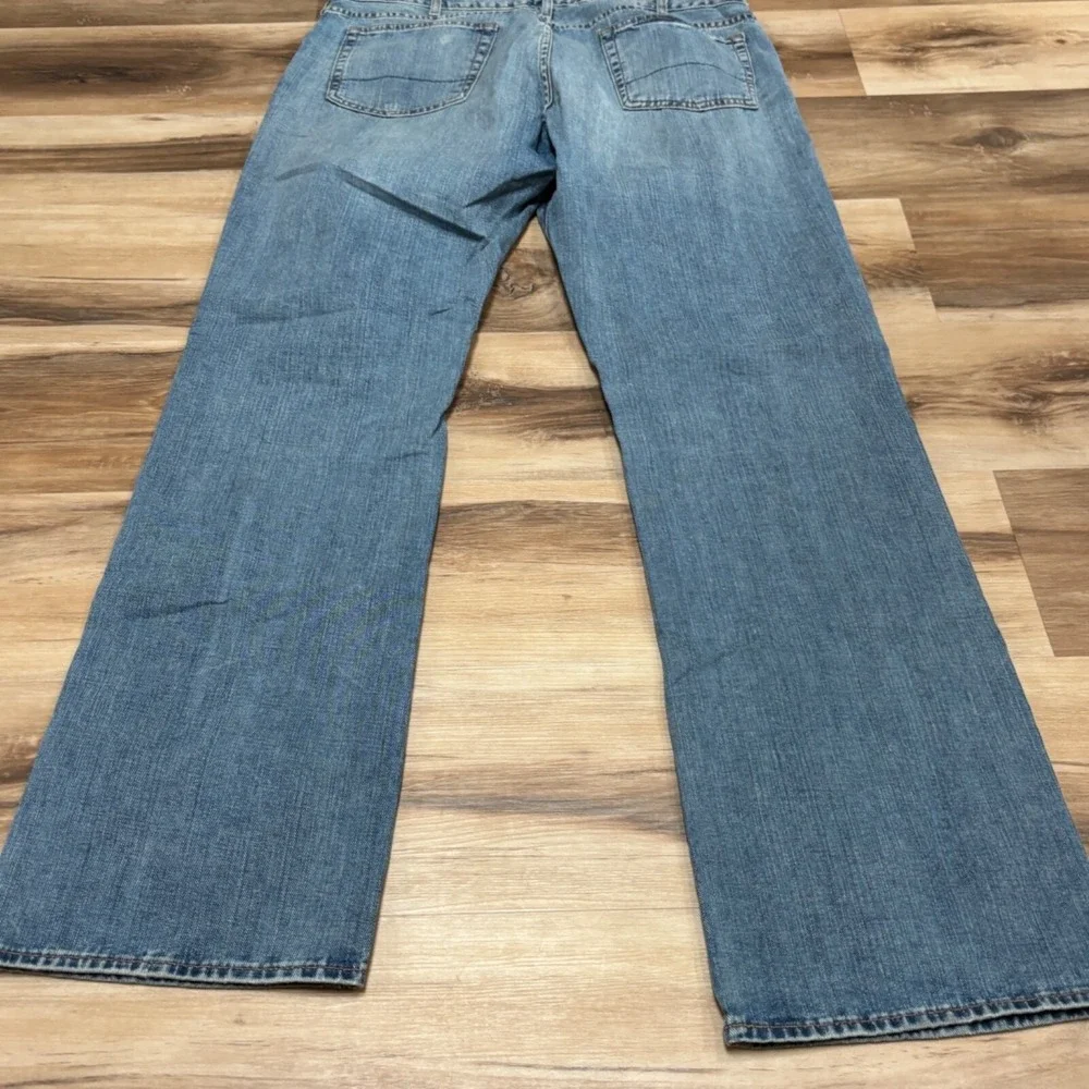 J. Crew Jeans 38x34 Straight Leg Denim Blue Medium Wash Y2K 2000s